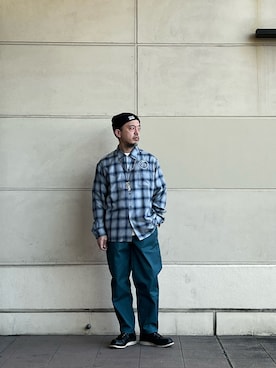 「Schott TOKYO-BAY」｜atsushiさん（メンズ・172cm）の冬コーディネート