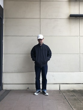 「schott（ショット）のアイテム」を使った、atsushiさん（メンズ・172cm）の秋コーディネート