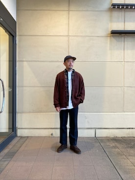 「Schott TOKYO-BAY」｜atsushiさん（メンズ・172cm）の秋コーディネート