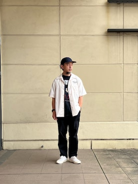 「Schott TOKYO-BAY」｜atsushiさん（メンズ・172cm）の春コーディネート