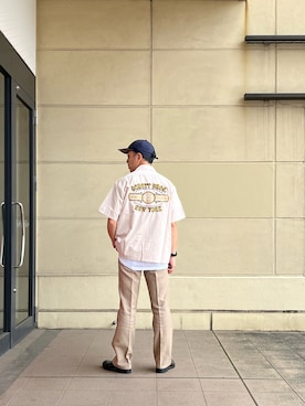 「Schott TOKYO-BAY」｜atsushiさん（メンズ・172cm）の夏コーディネート