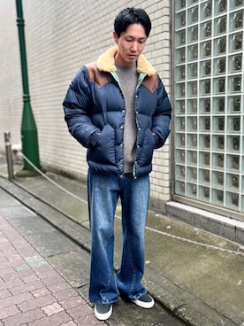 「ロッキーマウンテン」｜ジャーナルスタンダード メンズさん（メンズ・171cm）の冬コーディネート