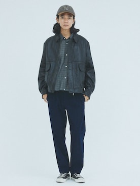 「JOURNAL STANDARD（ジャーナルスタンダード）のアイテム（ブルゾン）」を使った、ジャーナルスタンダード メンズさん（メンズ・181cm）の秋コーディネート