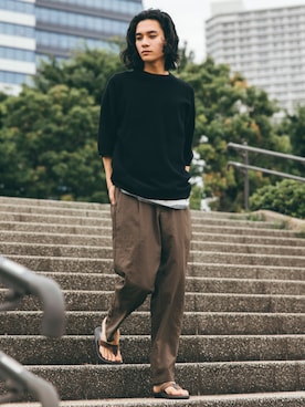 ジャーナルスタンダード メンズさん（メンズ・181cm）の夏コーディネート