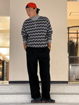 「JOURNAL STANDARD（ジャーナルスタンダード）のアイテム（パンツ）」を使った、ジャーナルスタンダード メンズさん（メンズ・185cm）の秋コーディネート