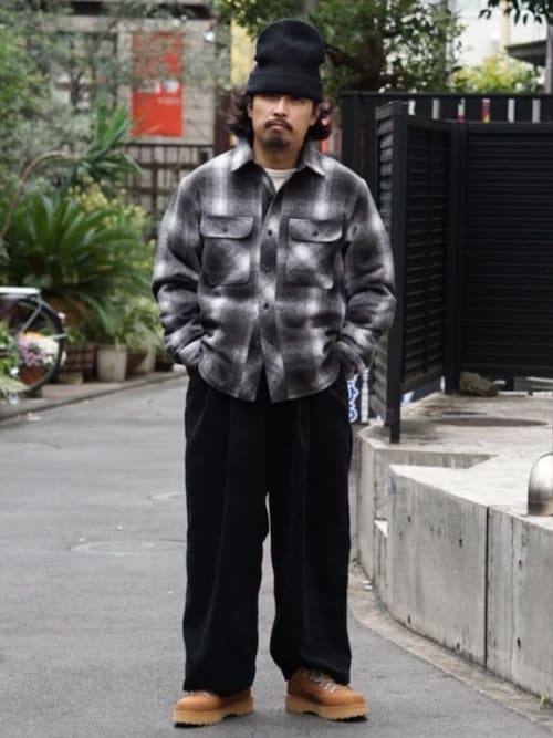 BRENT ブレント 40s 希少 ウール CPO ジャケット 短丈 シャツ セール】BRENT / ブレント Stead 別注 CPO SHIRT JACKET（その他