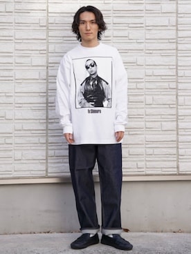 「JOURNAL STANDARD（ジャーナルスタンダード）のアイテム」を使った、ジャーナルスタンダード メンズさん（メンズ・167cm）の冬コーディネート