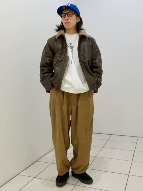 セール】ラムレザー ヴィンテージ ボアブルゾン（ブルゾン）｜JOURNAL