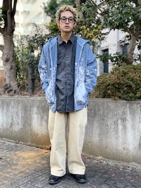 「JOURNAL STANDARD（ジャーナルスタンダード）のアイテム」を使った、ジャーナルスタンダード メンズさん（メンズ・166cm）の冬コーディネート