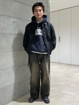 「JOURNAL STANDARD（ジャーナルスタンダード）のアイテム」を使った、ジャーナルスタンダード メンズさん（メンズ・168cm）の冬コーディネート