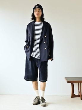 ジャーナルスタンダード メンズさん（メンズ・181cm）の春コーディネート