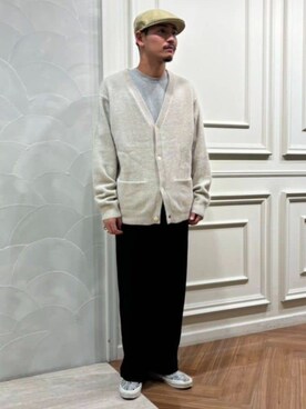 「JOURNAL STANDARD（ジャーナルスタンダード）のアイテム（パンツ）」を使った、ジャーナルスタンダード メンズさん（メンズ・170cm）の秋コーディネート