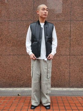 「JOURNAL STANDARD（ジャーナルスタンダード）のアイテム（ブルゾン）」を使った、ジャーナルスタンダード メンズさん（メンズ・180cm）の秋コーディネート