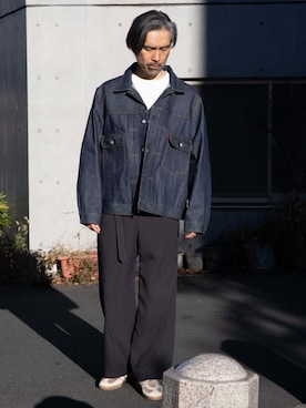 「JOURNAL STANDARD（ジャーナルスタンダード）のアイテム」を使った、ジャーナルスタンダード メンズさん（メンズ・185cm）の冬コーディネート