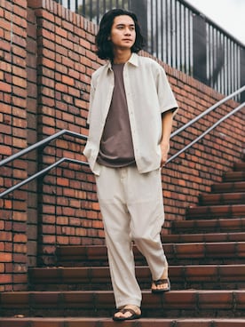ジャーナルスタンダード メンズさん（メンズ・181cm）の夏コーディネート