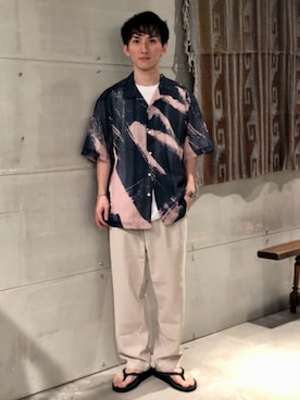 ジャーナルスタンダード メンズさんの（RAINBOW SANDALS | レインボーサンダル）を使ったコーディネート