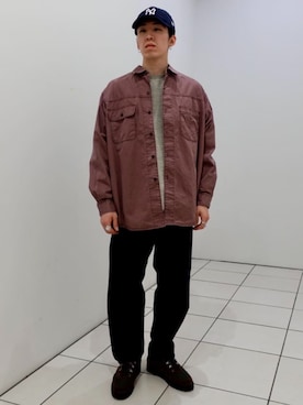 「JOURNAL STANDARD（ジャーナルスタンダード）のアイテム」を使った、ジャーナルスタンダード メンズさん（メンズ・171cm）の冬コーディネート