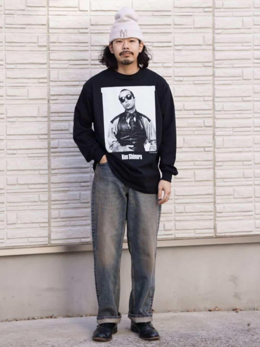 追加》志村けん × JOURNAL STANDARD ロンTを使った人気ファッション