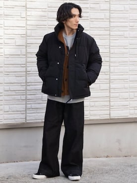 「JOURNAL STANDARD（ジャーナルスタンダード）のアイテム（ジャケット/アウター）」を使った、ジャーナルスタンダード メンズさん（メンズ・167cm）の冬コーディネート
