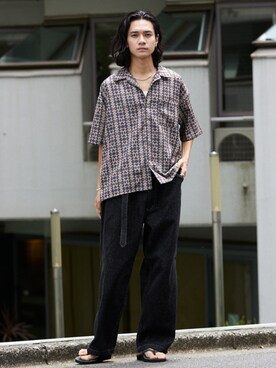 ジャーナルスタンダード メンズさん（メンズ・181cm）の夏コーディネート