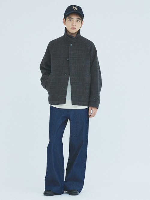 JOURNAL STANDARD S140 ウールモッサ ショートマックブルゾン JOURNAL