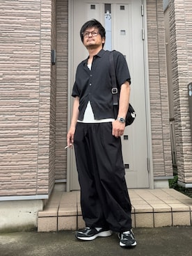 「HARE（ハレ）のアイテム」を使った、タルナンドさん（メンズ・165cm）の春コーディネート