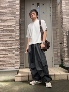 「Parts Lab.（パーツラボ）のアイテム」を使った、タルナンドさん（メンズ・165cm）の夏コーディネート