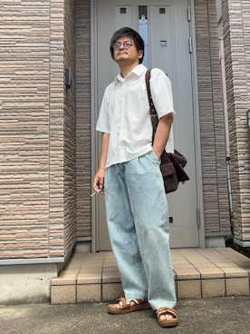 「epnok（エプノック）のアイテム」を使った、タルナンドさん（メンズ・165cm）の夏コーディネート