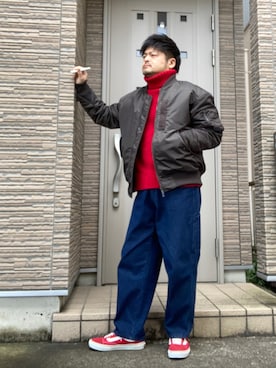 タルナンドさん(メンズ・165cm)の冬コーディネート