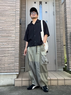「アイテム（サングラス）」を使った、タルナンドさん（メンズ・165cm）の夏コーディネート