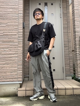 「OMEGA（オメガ）のアイテム」を使った、タルナンドさん（メンズ・165cm）の夏コーディネート