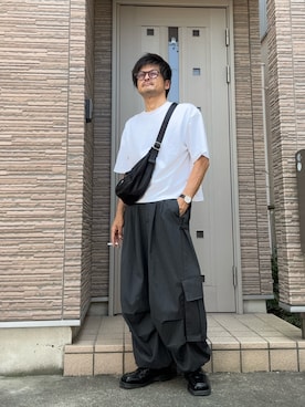 「アイテム（アナログ腕時計）」を使った、タルナンドさん（メンズ・165cm）の秋コーディネート