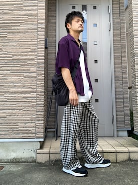 「coen（コーエン）のアイテム」を使った、タルナンドさん（メンズ・165cm）の秋コーディネート