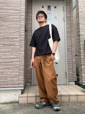 「アイテム（サングラス）」を使った、タルナンドさん（メンズ・165cm）の夏コーディネート