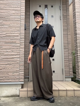 「アイテム（腕時計）」を使った、タルナンドさん（メンズ・165cm）の夏コーディネート