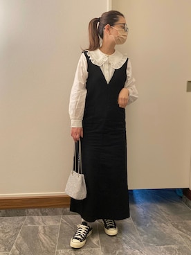 CANAさん（レディース・162cm）の冬コーディネート