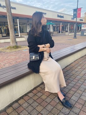 CANAさん（レディース・162cm）の冬コーディネート