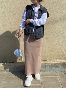 CANAさん（レディース・162cm）の春コーディネート