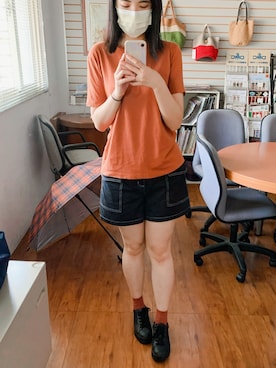 「通勤穿搭」｜「アイテム（パンツ）」を使った、wear C.🇹🇼さん（レディース・167cm）の夏コーディネート