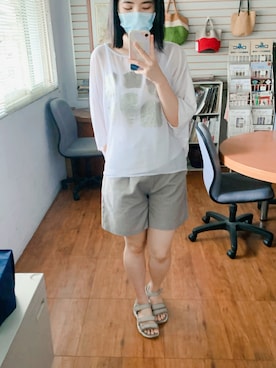 「通勤穿搭」｜「アイテム（サンダル）」を使った、wear C.🇹🇼さん（レディース・167cm）の春コーディネート
