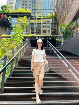 「SKECHERS（スケッチャーズ）のアイテム（サンダル）」を使った、wear C.🇹🇼さん（レディース・167cm）の秋コーディネート