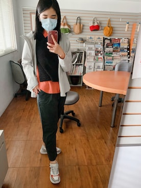 「working style」｜「アイテム（ジャケット/アウター）」を使った、wear C.🇹🇼さん（レディース・167cm）の秋コーディネート