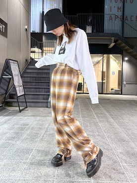 いながわあやかさん（レディース・151cm）の秋コーディネート