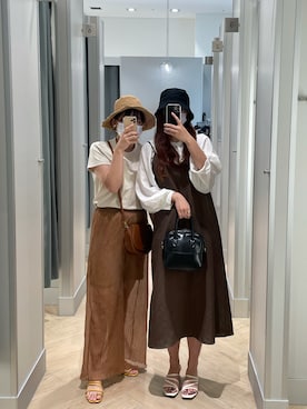 rinoさん（レディース・165cm）の夏コーディネート