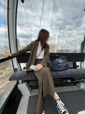 「JOURNAL STANDARD relume（ジャーナルスタンダード　レリューム）のアイテム（セットアップ）」を使った、i_am_34 さん（レディース・160cm）の夏コーディネート