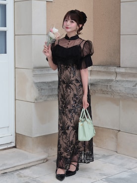「PRADA（プラダ）のアイテム」を使った、kurumiさん（レディース・160cm）の秋コーディネート
