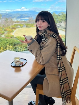 「LILY BROWN（リリーブラウン）のアイテム（ジャケット/アウター）」を使った、kurumiさん（レディース・160cm）の冬コーディネート