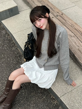 「Port（ポート）のアイテム」を使った、kurumiさん（レディース・160cm）の冬コーディネート