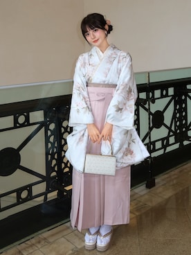 「アイテム（水着/着物・浴衣）」を使った、kurumiさん（レディース・160cm）の秋コーディネート