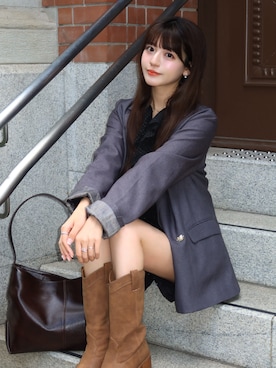 kurumiさん（レディース・160cm）の秋コーディネート